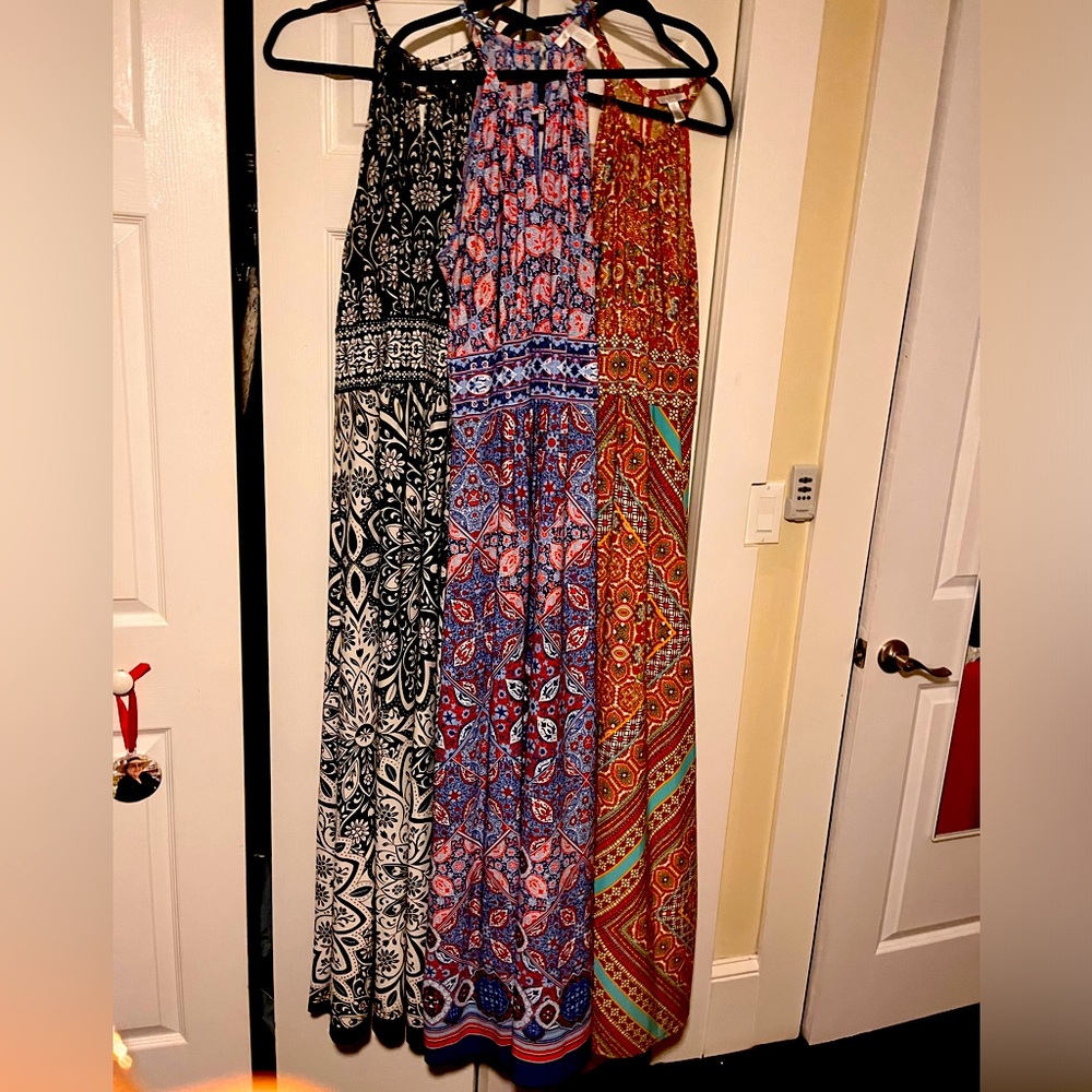 Bundle of Three London Times Flattering Maxi Dresses! Size 14.